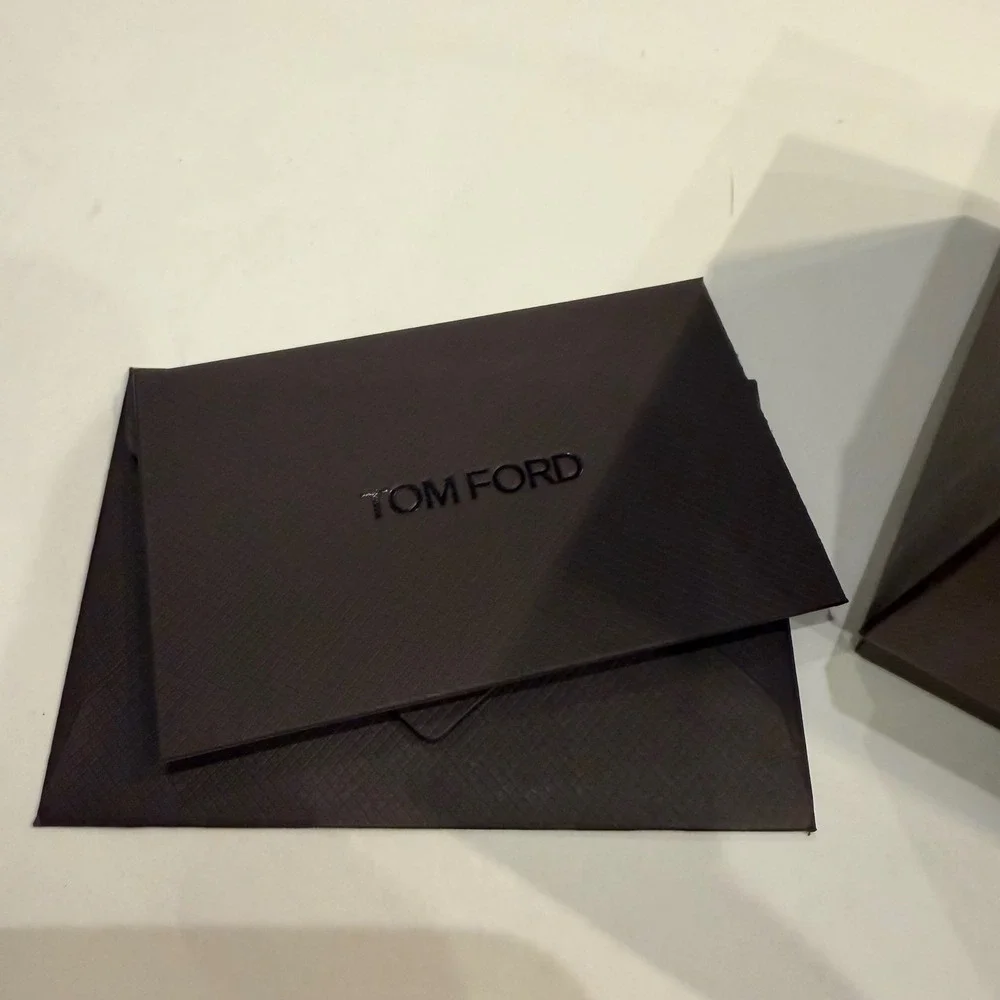 Tom Ford Polarized Replacement Sunglasses Lenses Smoke Gray with Box & Cards